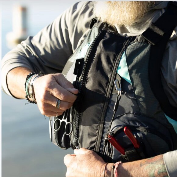 NEW BOTE Adult Fishing Foam PFD Vest L/XL - Picture 2 of 4